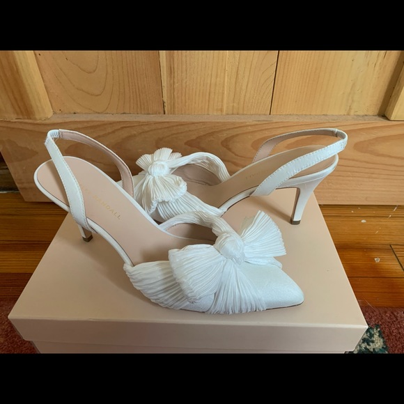 Loeffler Randall Sylvana Heels - white heels - Picture 4 of 11